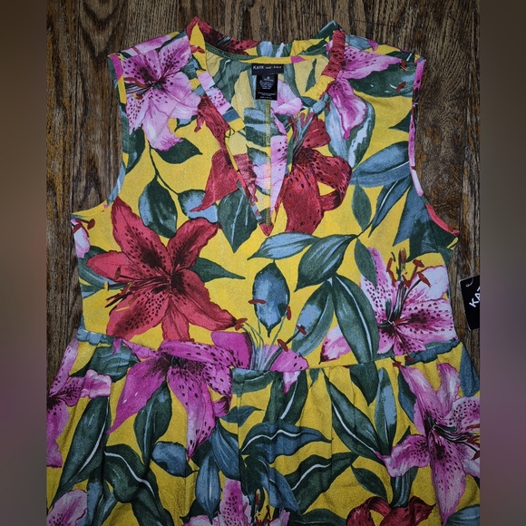 Kate & Lily Floral Print Dress - Picture 2 of 6